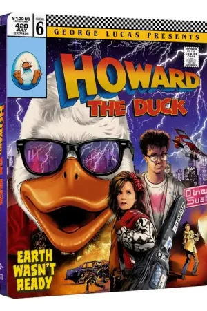 HOWARD THE DUCK - 40ÈME ANNIVERSAIRE - COMBO UHD 4K + BD - STEELBOOK - ÉDITION LIMITÉE - Retour facile