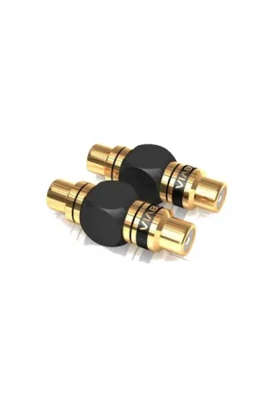 Coup de cœur des clients - Viablue RCA XS Adaptateur RCA Femelle-Femelle (la paire)