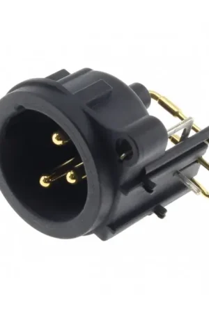Bon prix | NEUTRIK NC3MAH Embase XLR Mâle Plaqué Or pour PCB