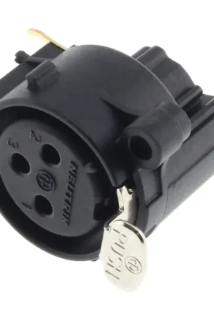 Disponible à la commande - NEUTRIK NC3FAH2 Embase XLR Femelle Plaqué Or pour PCB