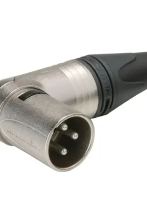 NEUTRIK NC3MRX Connecteur XLR Mâle 3 Pôles Plaqué Argent Coudé 90° Ø8mm (Unité) - Derniers articles