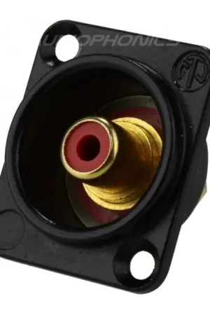 Prix en baisse | NEUTRIK NF2D Embase RCA pour emplacement XLR Rouge (Unité)