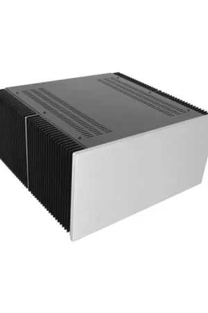 HIFI 2000 Boitier dissipateur 4U 400mm - Facade 10mm Silver | Prix exceptionnel