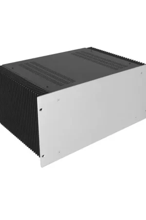 Direct usine - HIFI 2000 Boitier dissipateur 4U 300mm - Facade 4mm Silver