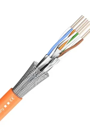 SOMMERCABLE MERCATOR CAT7 Câble Ethernet OFC 4x2x0,25mm² Ø7.6mm - Recommandé