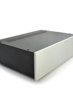 En stock - HIFI 2000 Boitier 3U 300mm - Facade 10mm Silver