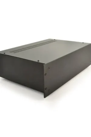 Soldes - HIFI 2000 Boitier 3U 300mm - Facade 4mm Noir