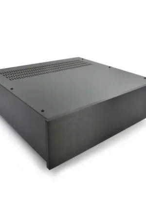 Prix malin - HIFI 2000 Boitier 3U 400mm - Facade 10mm Noir