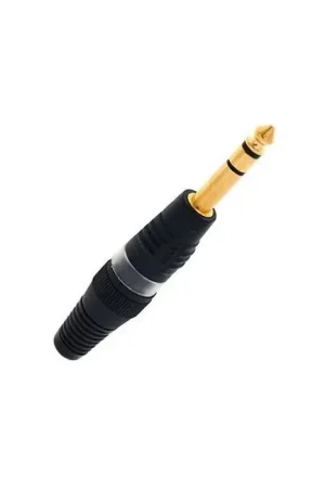 Qualité supérieure | HICON J63S03-G Connecteur Jack 6.35mm stéréo Plaqué Or Ø7.2mm (Unité)