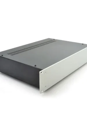 HIFI 2000 Boitier 2U 300mm - Facade 4mm Silver - Excellente qualité