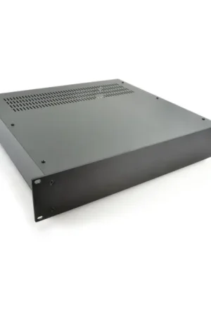 Promo exceptionnelle | HIFI 2000 Boitier 2U 400mm - Facade 4mm Noir