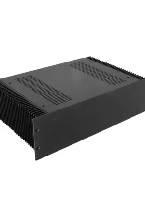 Prix malin | HIFI 2000 Boitier dissipateur 3U 300mm - Facade 4mm Noir