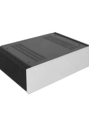 HIFI 2000 Boitier dissipateur 3U 300mm - Facade 10mm Silver - Dépêchez-vous
