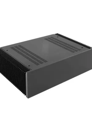 HIFI 2000 Boitier dissipateur 3U 300mm - Facade 10mm Noir - Paiement sécurisé
