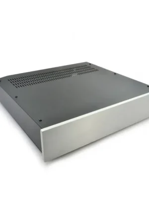 Tout juste ajouté - HIFI 2000 Boitier 2U 400mm - Facade 10mm Silver