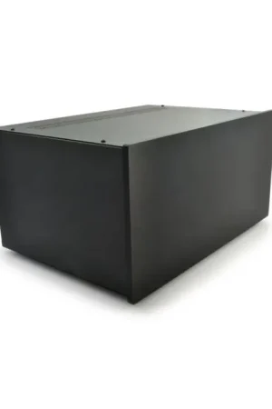 HIFI 2000 Boitier 5U 400mm - Facade 10mm Noir - Coup de cœur