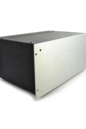 HIFI 2000 Boitier 5U 300mm - Facade 4mm Silver - Prix exceptionnel