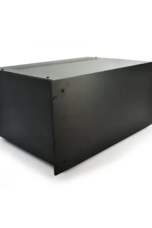 HIFI 2000 Boitier 5U 400mm - Facade 4mm Noir | Jusqu'à épuisement des stocks