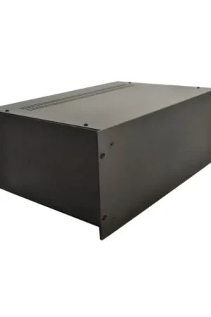 Direct fabricant | HIFI 2000 Boitier 4U 300mm - Facade 4mm Noir