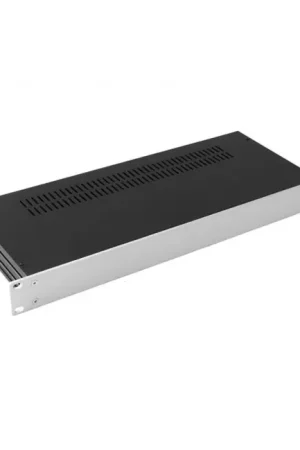 HIFI 2000 Boîtier Slimline 1U 170mm Façade 4mm Argent - Livraison express