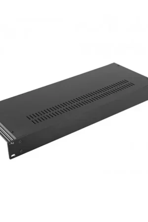 Bientôt épuisé - HIFI 2000 Boîtier Slimline 1U 170mm Façade 4mm Noir