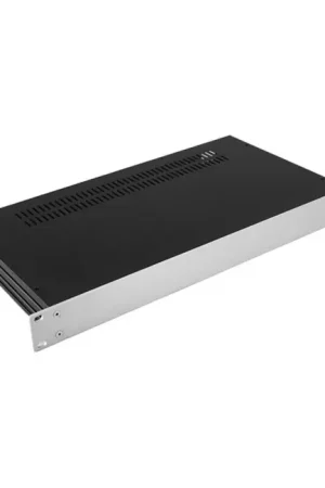 Direct usine - HIFI 2000 Boîtier Slimline 1U 230mm Façade 4mm Argent