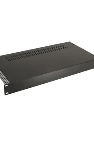 Profitez-en - HIFI 2000 Boîtier Slimline 1U 230mm Façade 4mm Noir