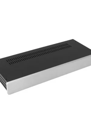 Livraison express | HIFI 2000 Boîtier Slimline 1U 170mm Façade 10mm Argent