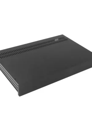 HIFI 2000 Boîtier Slimline 1U 280mm Façade 10mm Noir | Bonne affaire