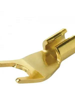 HICON HI-CTA01 Fourche Plaquée Or coudée à 45° Ø5.5mm (Unité) | Prix choc