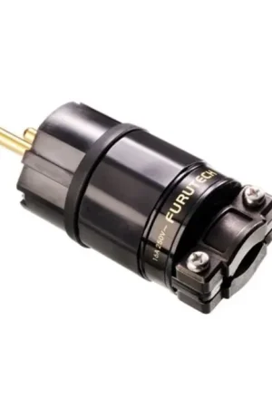 FURUTECH FI-E11-N1 (G) Connecteur Secteur Schuko Type E/F Plaqué Or 24k Ø16mm - Dernières pièces