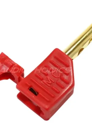 Ajoutez au panier - MUNDORF Fiche Banane Cuivre Beryllium Rouge Ø4mm (Unité)