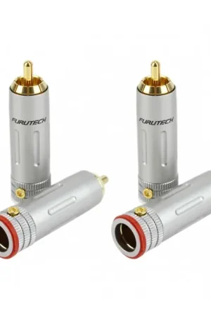 Achetez dès aujourd'hui - FURUTECH FP-160 (G) Connecteurs RCA Cuivre Plaqué Or 24k Ø9mm (Set x4)