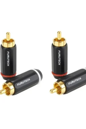 Vente flash | FURUTECH FP-126 (G) OCC Connecteurs RCA plaqué Or 24k Ø7.2mm (Set x4)