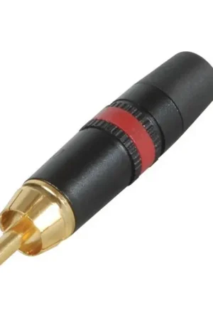 REAN / NEUTRIK NYS373 Connecteur RCA Rouge Ø6mm (Unité) - Bon plan