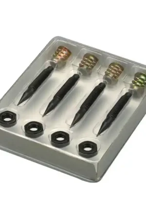 Qualité professionnelle | MONACOR SPS-45 Pointes de Découplage Ajustables (Set x4)