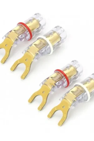 Promotion | WBT-0681CU Fourches Cuivre OFC Pur Plaqué Or 24k Nextgen Ø7mm (Set x4)