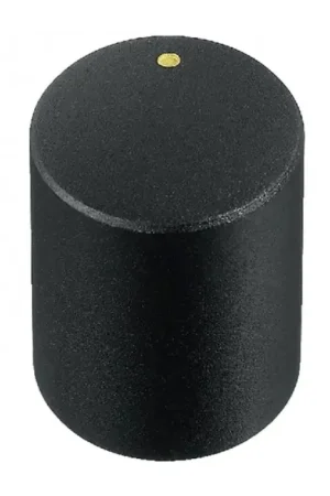 Bouton Axe Cranté 15x18mm Ø6mm Noir pour Potentiomètre | Produit tendance