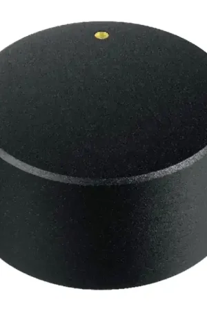 Bouton Axe Cranté 30×18mm Ø6mm Noir pour Potentiomètre - Tout juste disponible
