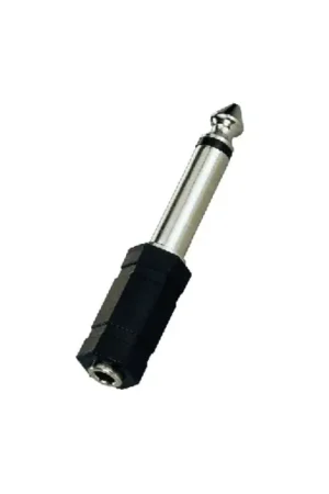 Prix choc - Adaptateur Jack 6,35 mâle mono vers Jack 3,5 femelle mono