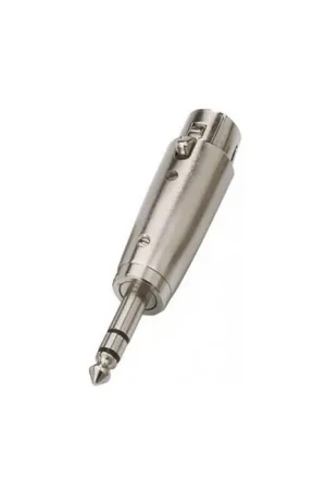 Adaptateur XLR 3 Pôles Femelle Plaqué Or vers Jack 6,35mm Stéréo Mâle | Commandez dès aujourd'hui