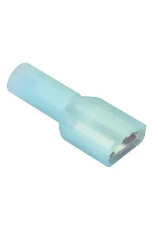 Cosse Plate Femelle Isolée 6.3mm 1-2mm² Bleu (x10) - Prix promo