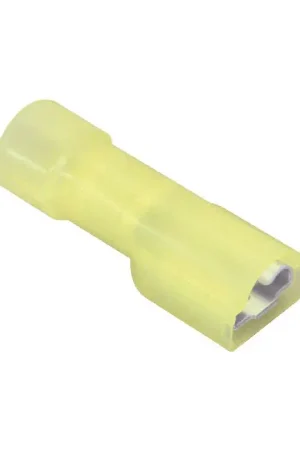 Cosse Plate Femelle Isolée 3-5mm² Jaune (Set x10) - Ajoutez au panier