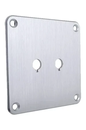 Profitez-en | DAYTON AUDIO SBPP-SI Plaque aluminium Argent pour borniers