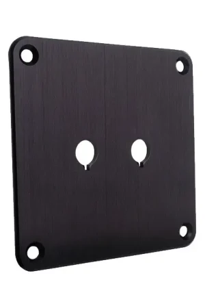 Expédition rapide - DAYTON AUDIO SBPP-BK Plaque aluminium Noir pour borniers