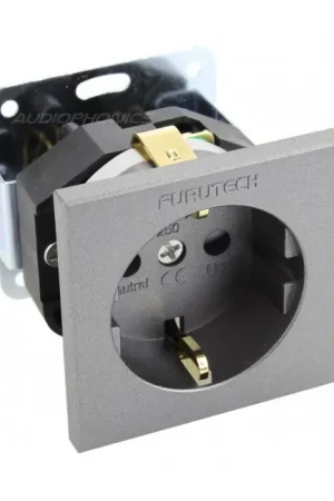 FURUTECH FT-SDS (G) Embase Secteur Schuko Type F pour Distributeur Secteur Plaqué Or - Quantité limitée
