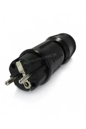 BALS Connecteur Secteur Schuko Type E/F 250V 16A Ø15mm Noir - Prix malin