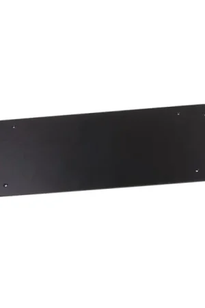 Remise | HIFI 2000 Facade aluminium 4mm Noir pour boitier Slimline 2U