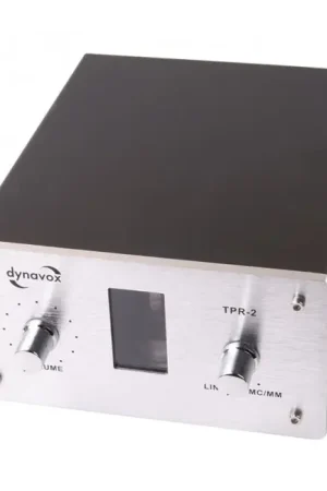 DYNAVOX TPR-2 Préamplificateur avec entrée Phono (MC/MM) Silver - Prix avantageux