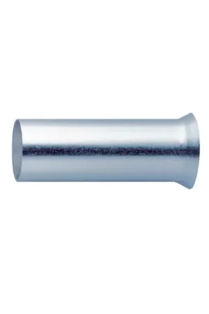 Disponible - Embouts de câble plaqués Argent 4mm² (18mm) x10